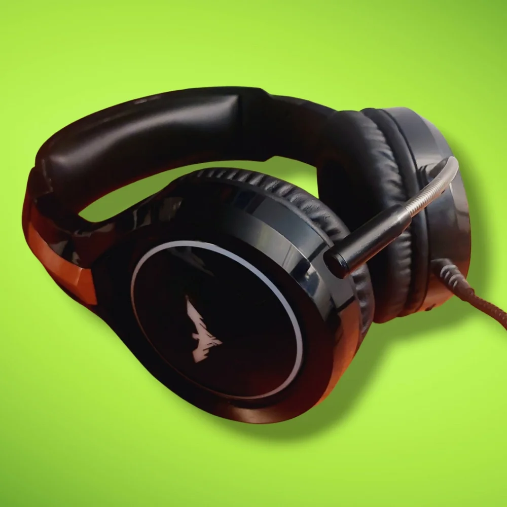 Black Hawk | Gaming USB Headset | GH-05 | 2-In-1 PC Adapter | PS4 | Xbox One |
